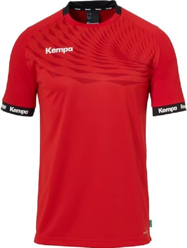 Kempa Wave 26 Shirt Herren Jungen Sportshirt Kurzarm T-Shirt Funktionsshirt Handball Gym Fitness Trikot - elastisch und atmungsaktiv von Kempa