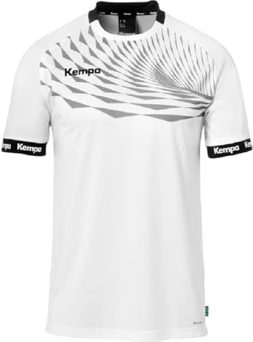 Kempa Wave 26 Shirt Herren Jungen Sportshirt Kurzarm T-Shirt Funktionsshirt Handball Gym Fitness Trikot - elastisch und atmungsaktiv von Kempa