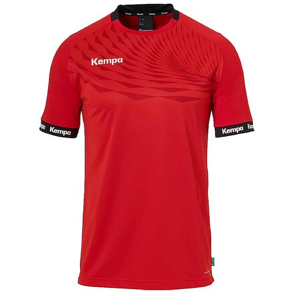 Kempa Wave 26 Short Sleeve T-shirt Rot L Mann von Kempa