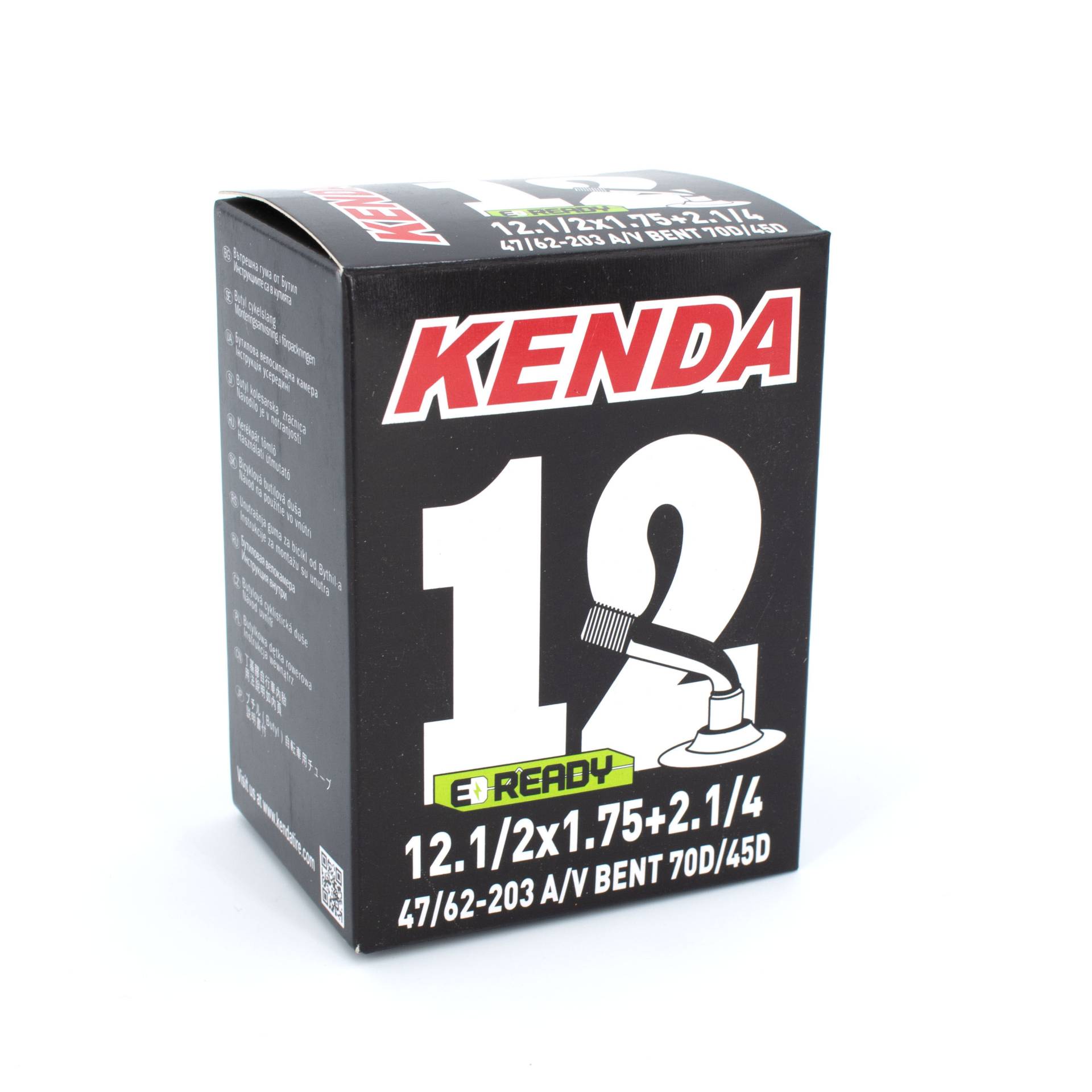 Kenda Schlauch AV 35 mm für 12,5" (47/62-203) 45° von Kenda