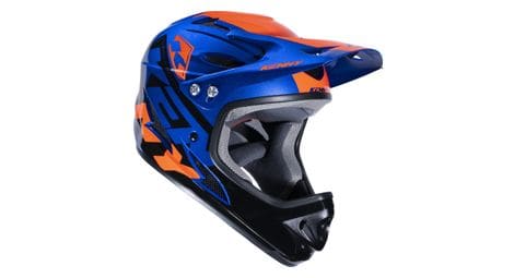 kenny downhill integralhelm blau orange von Kenny