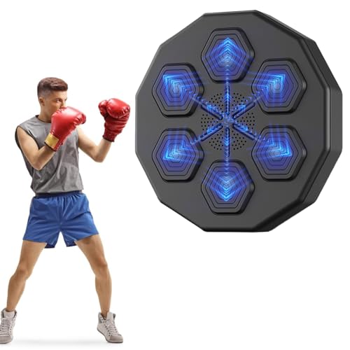 Music Bluetooth Boxing Machine, Musik elektronischer Box, Dekompression für Kinder und Erwachsene, beschleunigt die Hand-Auge-Reaktion und Koordination von Kensbro