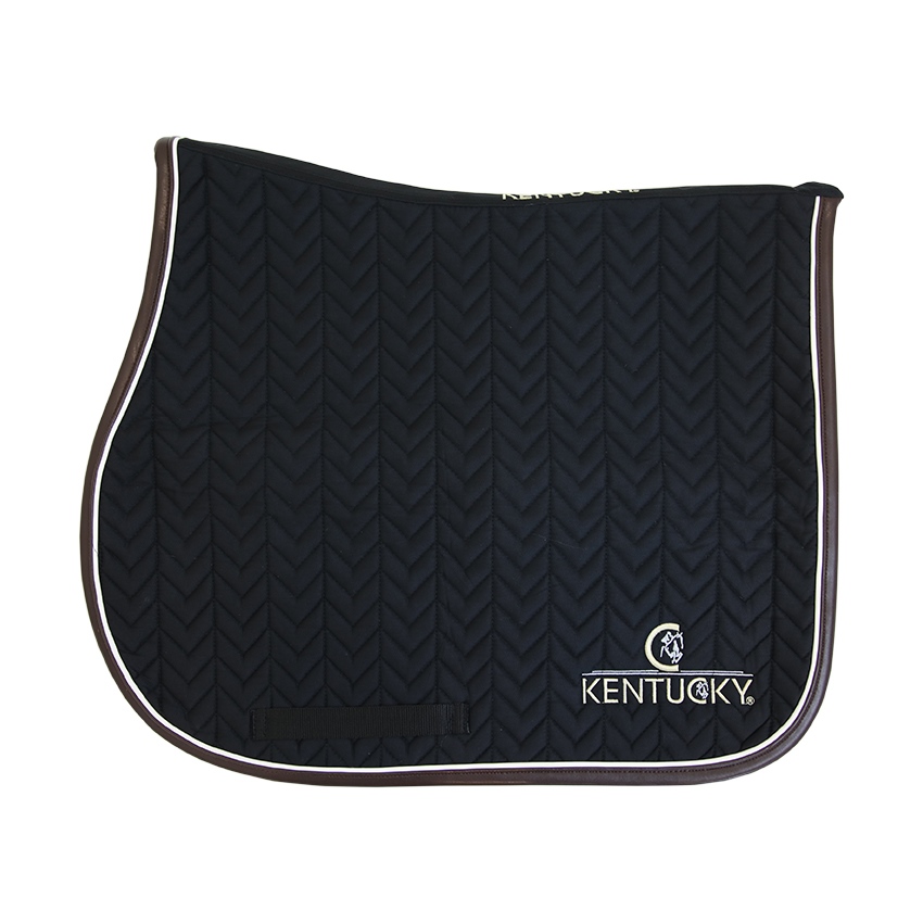 Kentucky Horsewear Leather Fishbone Schabracken Jumping von Kentucky Horsewear
