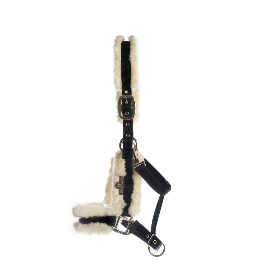 Kentucky Horsewear Nylon Lammfell Halfter von Kentucky Horsewear