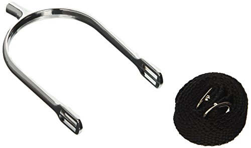 Kerbl Herren Sporen mit Sporenriemen Paar, metallisch, 30 mm von Kerbl
