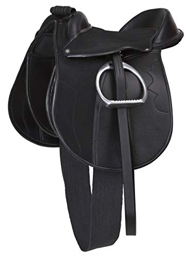 Kerbl Sattelset Economy Pony, Schwarz, 325415 von Kerbl