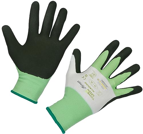 Keron Handschuh ThinkGreen Allround grün-weiß, Latexschaum Gr 6/XS von Keron