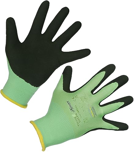 Keron Handschuh ThinkGreen Universal grün, Latexschaum Gr 7/S von Keron