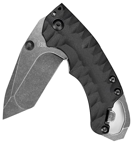 Kershaw 0 Messer Einhandmesser Shuffle II Blackwash Länge geöffnet: 17.0cm, schwarz, 12,7 x 3,8 x 2,5 von Kershaw