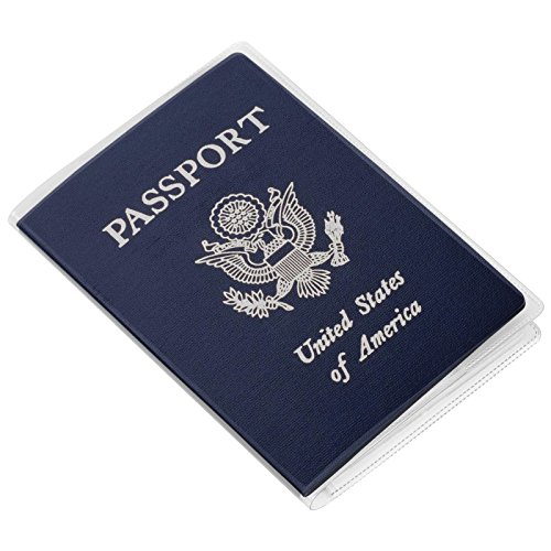 Kesote 5x Reisepass Schutzhülle Reisepasshülle Organizer Transparent für Europa von KESOTO