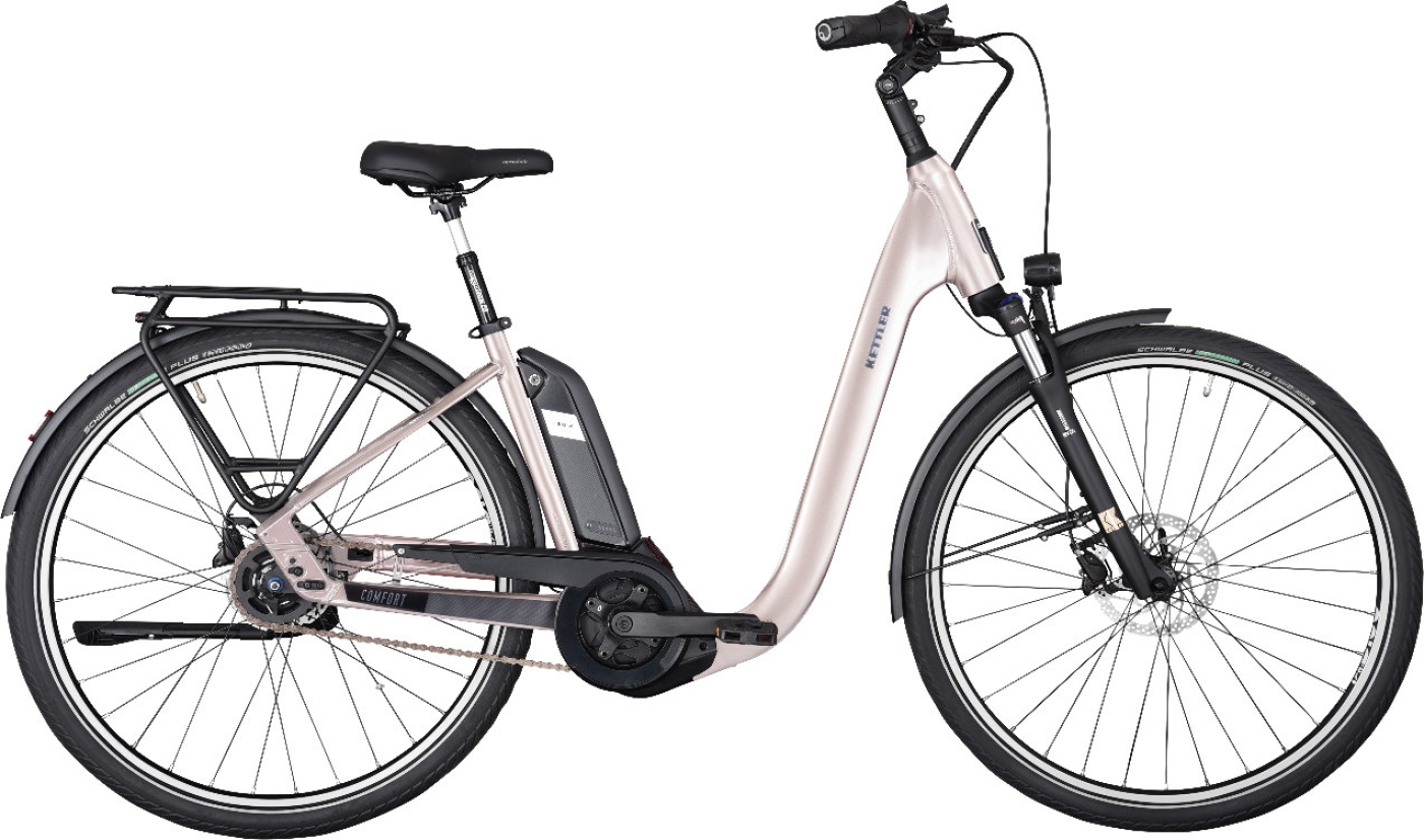 Unisex E-Bike  Kettler E-Comfort 5 RT modern bronze . 2023 (Rahmenhöhe Kettler: 45 cm | Körpergröße 150 - 160 cm) von Kettler