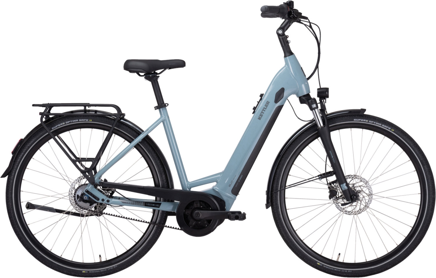 Unisex E-Bike  Kettler Traveller E-Gold 5 Plus F blau (Rahmenhöhe Kettler: 50 cm | Körpergröße 165 - 175 cm / Akkukapazität: 500 Wh) von Kettler