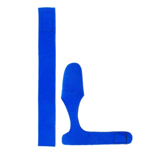 Kexpery Angelrutenspitzen-Schutzhülle mit Kappen, Angelruten-Schutzhülle, elastische Angelruten-Krawatte, Wickelband, Gürtel, Angelruten-Zubehör (blau) von Kexpery