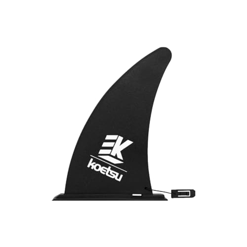 Kexpery Paddelboard-Flosse mit Schnellverschluss, Longboard-Flosse, abnehmbare Surfbrett-Schwanzflosse, schützende Stand-Up-Board-Flosse für Longboard-Surfbrett (25,4 cm) von Kexpery