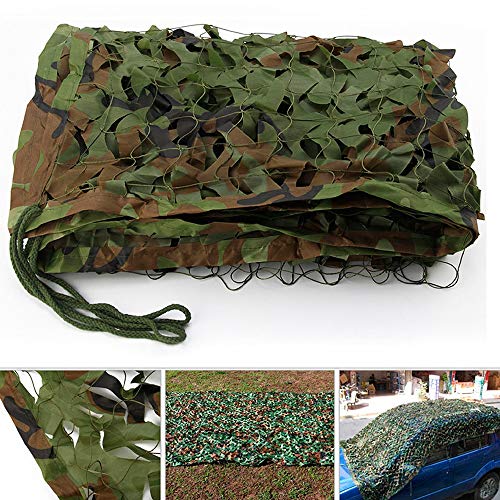 Keyohome Camouflage-Netz aus Oxford-Gewebe, 2 x 1,5 m, Dekoration für Themenpartys, Autos, Camouflage, Netting, zum Verstecken bei der Jagd. von Keyohome