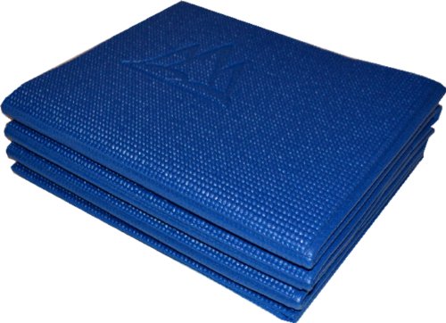 Khataland Yofo Dicke Yogamatte, faltbar, 183 x 61 x 0,6 cm, Blau von Khataland