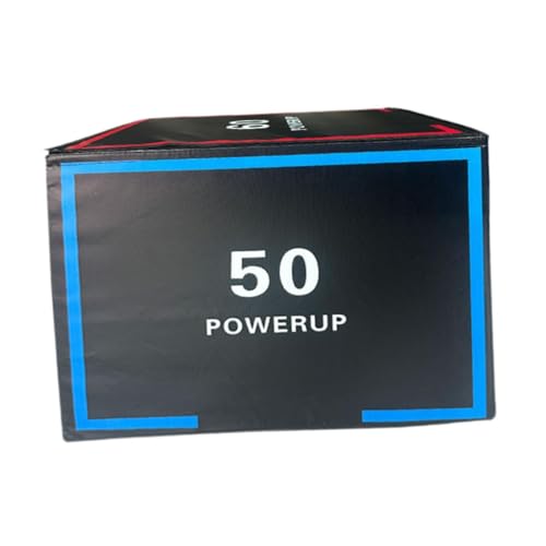 KiBcsLic Jump Box Trainingswürfel Sprungkasten Trainingsbox Fitnesskiste mit Robustem Material Und Sicherer Standfläche für Erwachsene Kinder Heimtraining Fitn, Style G von KiBcsLic