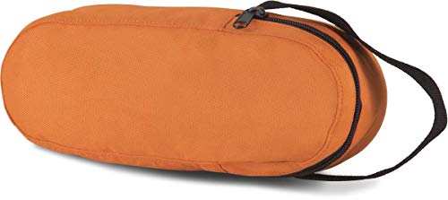 Kimood Boccia-Tasche für 3 Kugeln, mit Reißverschluss, Orange von Kimood