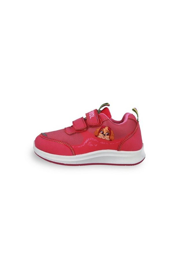 Kids2Go Leichter PawPatrol Skye Sneaker mit Klettverschluss und Zuglaschen Sneaker Mit Klettverschluss. Mehrfarbige Sohle. Zuglasche. Motivdruck von Kids2Go
