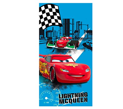 Disney Cars Auto Badetuch Tuch Handtuch Strandtuch inklusive Sticker von Kids4shop von Kids4shop