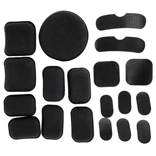 19Pcs Helmet Padding Foam Kit Bicycle Helmet Replacement Pads Universal Helmet Foam Pads Set For Bike Motorcycle Cycling Bike Helmet Padding Adhesive Helmet Foam Pads Helmet Padding Foam Helmet Pad von KieTeiiK