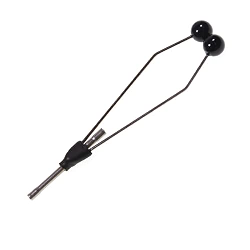 KieTeiiK 1 Stück Bi Ceramic Spitze Spulenhalter Glatt Ausgestellter Mund Rolling Threader Fly Binding Fishing Spool Werkzeug 4 3-Zoll von KieTeiiK