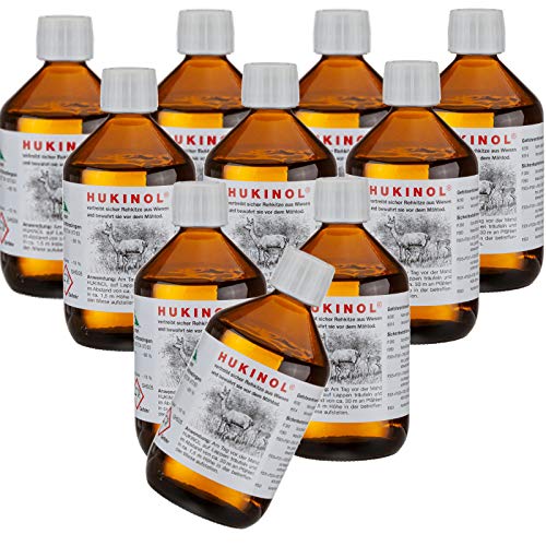 Kieferle (€51,80/1l) Hukinol 10er Pack (10x500 ml) von Kieferle