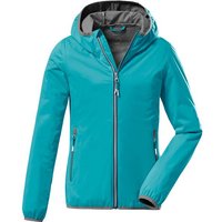 KILLTEC Kinder Softshell Jacke mit Kapuze, packbar KOS 164 GRLS SFTSHLL JCKT von Killtec
