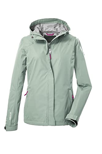 Killtec Damen 2 1/2 Lagen Funktionsjacke/Outdoorjacke mit Kapuze, packbar KOS 49 WMN JCKT; hell pistazie, 36, 39167-000 von Killtec