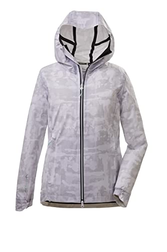 killtec Damen 2 1/2 - Lagen Funktionsjacke mit Kapuze KOS 22 WMN JCKT, weiss, 36, 38284-000 von Killtec