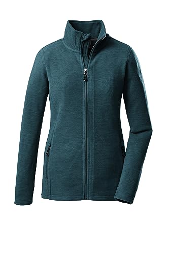 killtec Damen Fleecejacke WMN FLC JCKT 8, dunkel aquaverde, 42, 39053-000 von Killtec