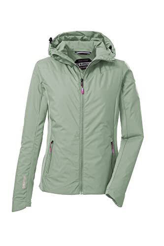 killtec Damen Hybridjacke/Outdoorjacke mit Kapuze KOS 24 WMN JCKT, hell pistazie, 38, 39220-000 von Killtec