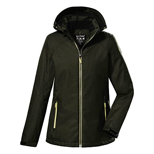 killtec Damen Outdoorjacke/Funktionsjacke mit abzippbarer Kapuze KOW 142 WMN JCKT, dunkeloliv, 40, 38878-000 von Killtec