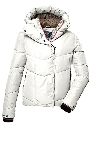 killtec Damen Skijacke/Steppjacke mit Schneefang KSW 59 WMN SKI QLTD JCKT, weiss, 44, 39725-000 von Killtec