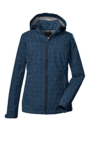 Killtec Damen Softshelljacke/Outdoorjacke mit abzippbarer Kapuze KOS 90 WMN SFTSHLL JCKT; dunkelblau, 36, 39140-000 von Killtec