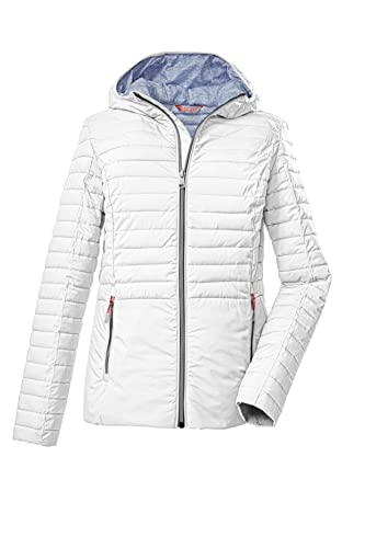 Killtec Damen Steppjacke mit Kapuze/Jacke in Daunenoptik KOS 117 WMN QLTD JCKT ; weiss, 34, 37928-000 von Killtec