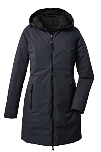 Killtec Damen gw 2 wmn prk Casual Funktionswendeparka mit Kapuze, dunkelblau, 44 EU von Killtec