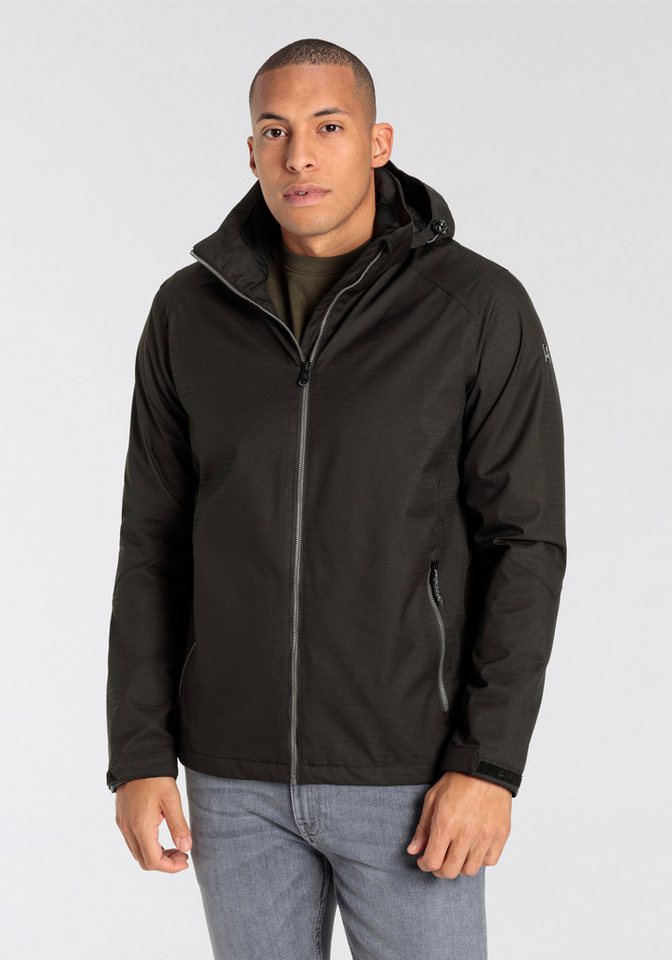 Killtec Funktionsjacke Wasserdicht & atmungsaktiv & abzippbarer Kapuze von Killtec