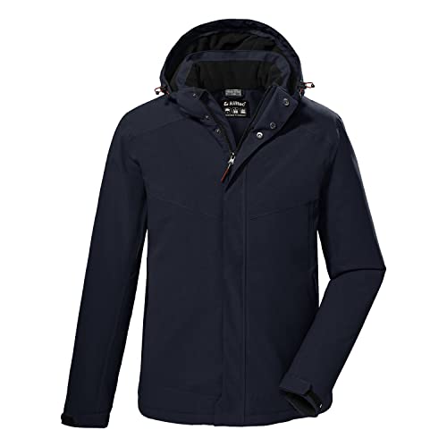 killtec Herren Outdoorjacke/Funktionsjacke mit abzippbarer Kapuze KOW 148 MN JCKT, dunkelnavy, S, 38920-000 von Killtec