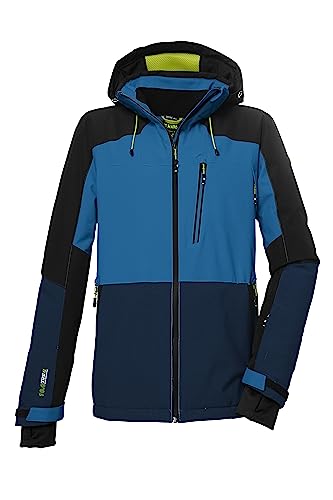 killtec Herren Skijacke/Funktionsjacke mit abzippbarer Kapuze und Schneefang KSW 72 MN SKI JCKT, himmelblau, L, 39736-000 von Killtec