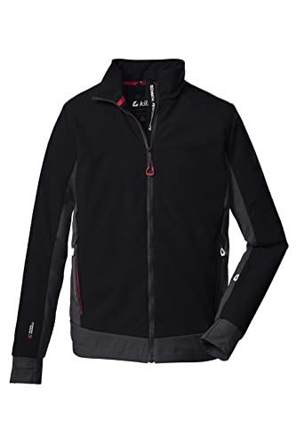 killtec Herren Softshell jacke mit Stehkragen KOW 89 MN SFTSHLL JCKT, schwarz, S, 38579-000 von Killtec