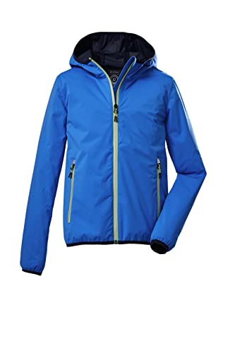 Killtec Jungen 2-Lagen-Funktionsjacke/Outdoorjacke mit Kapuze, packbar KOS 230 BYS JCKT; blau, 116, 39648-000 von Killtec