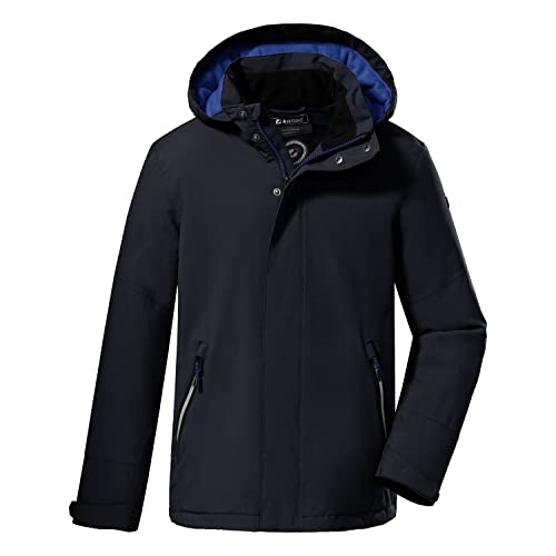 killtec Jungen Outdoorjacke/Funktionsjacke mit Kapuze KOW 206 BYS JCKT, dunkelnavy, 128, 38844-000 von Killtec