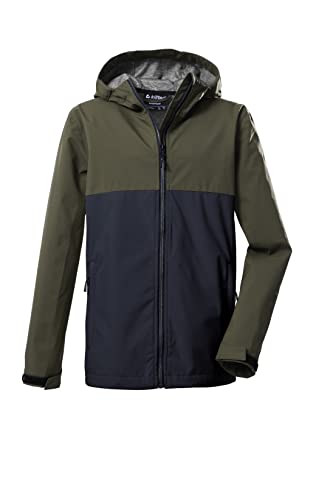 Killtec Jungen Softshelljacke/Outdoorjacke mit Kapuze KOS 219 BYS SFTSHLL JCKT; dunkeloliv, 128, 39118-000 von Killtec