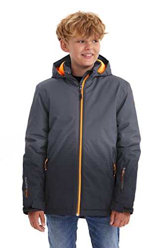 Killtec Jungen lynge by jckt Funktionsjacke Mit Kapuze Und Schneefang, Anthrazit, 152 EU von Killtec