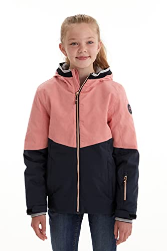 killtec Mädchen Funktionsjacke/ Skijacke mit Kapuze und Schneefang - KSW 52 GRLS SKI JCKT, rosenholz, 152, 37176-000 von Killtec