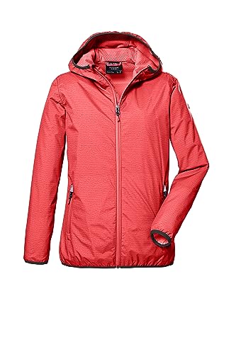 killtec Mädchen Funktionsjacke/Outdoorjacke mit Kapuze KOS 333 GRLS JCKT, koralle, 116, 41589-000 von Killtec