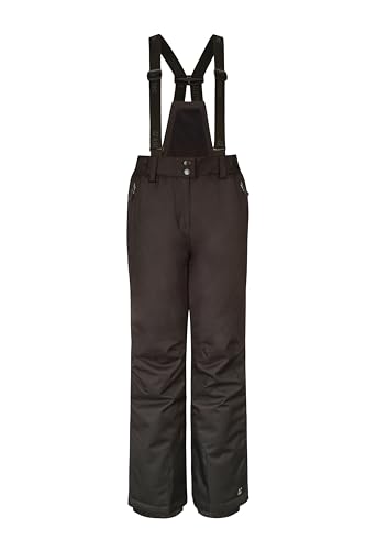 Killtec Mädchen vitalya jr Skihose Funktionshose Mit Latz Kantenschutz Und Schneefang 10 000 Mm Wassers ule, Schwarz, 128 EU von Killtec