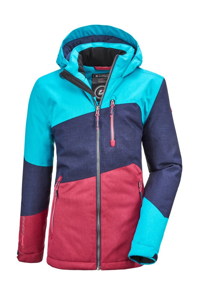 Killtec Outdoorjacke Lynge GRLS JCKT B Wasserdichte Winterjacke mit Kapuze, Fleece, verstellbaren Ärmeln von Killtec