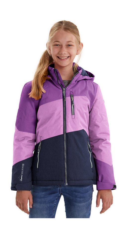 Killtec Outdoorjacke Lynge GRLS JCKT B Wasserdichte Winterjacke mit Kapuze, Fleece, verstellbaren Ärmeln von Killtec